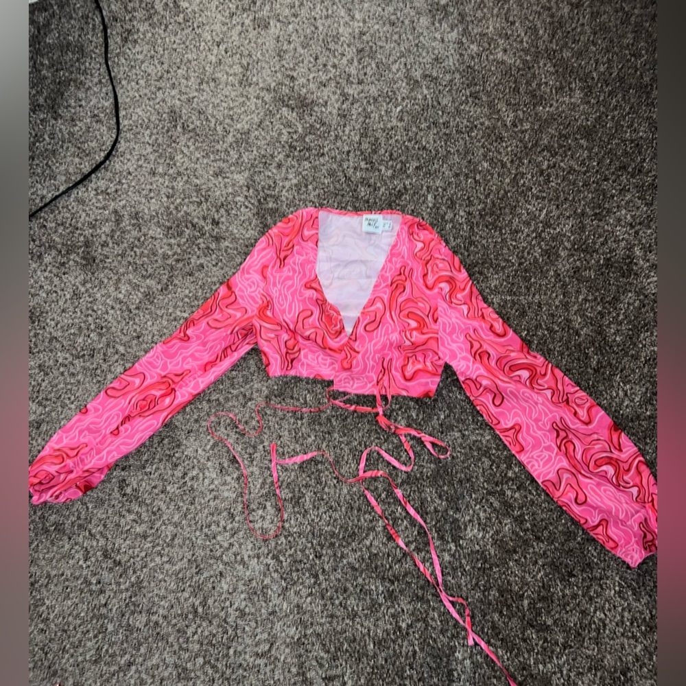 Princess Polly wrap shirt
